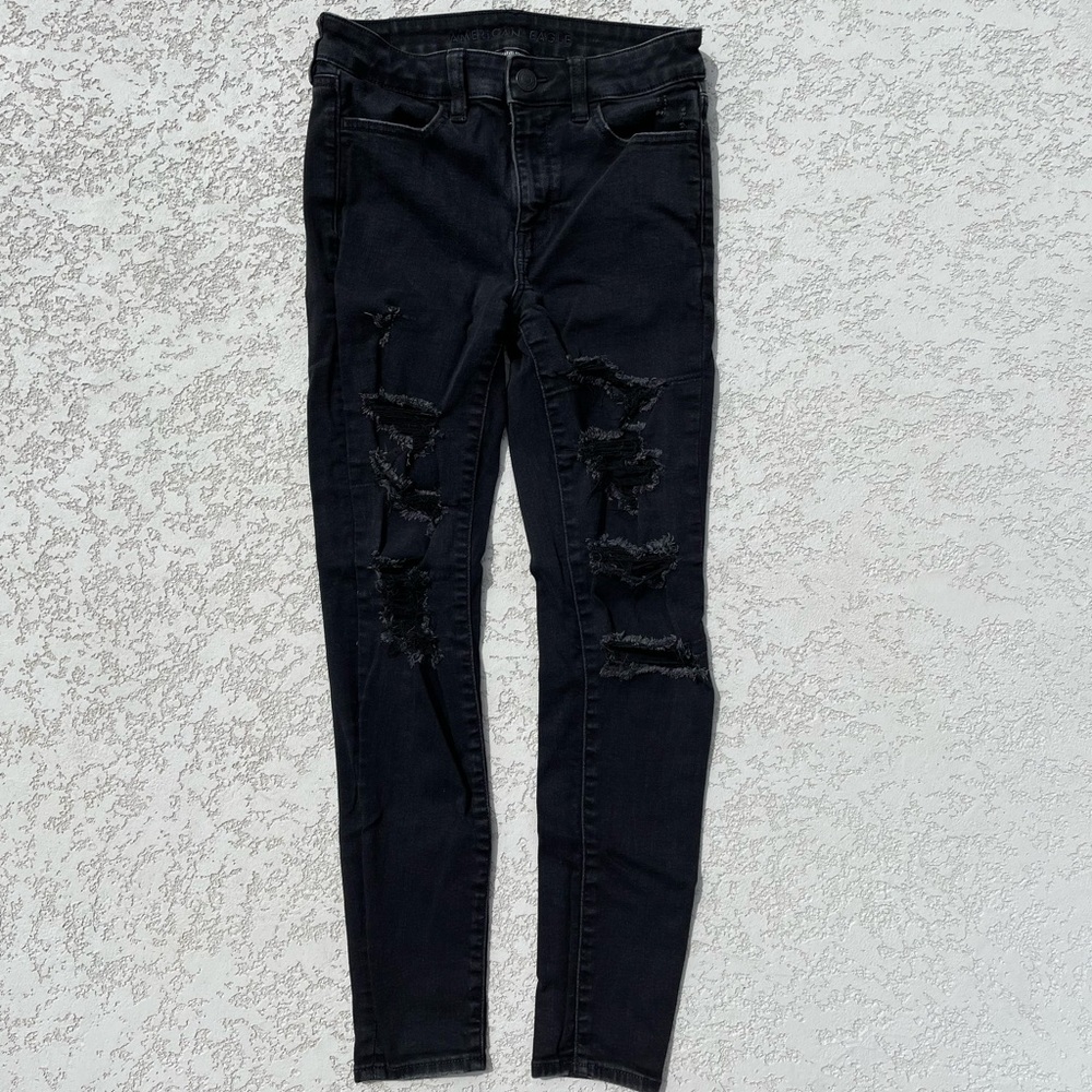 American Eagle Ne(x)t Level Stretch Ripped Jeans